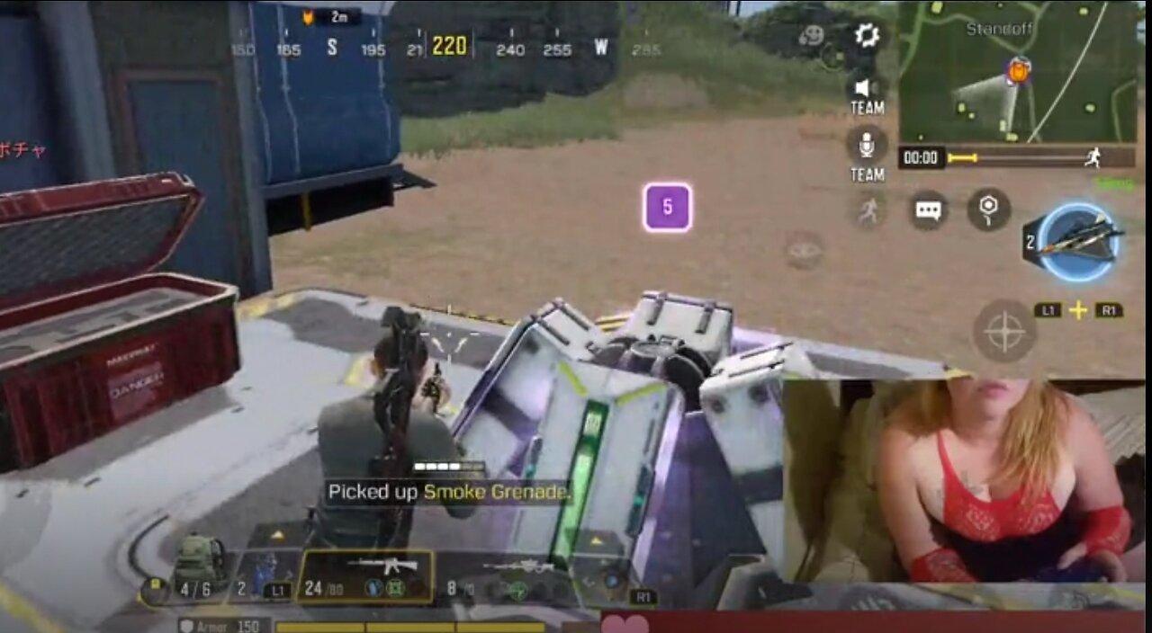 call of duty mobile live stream english