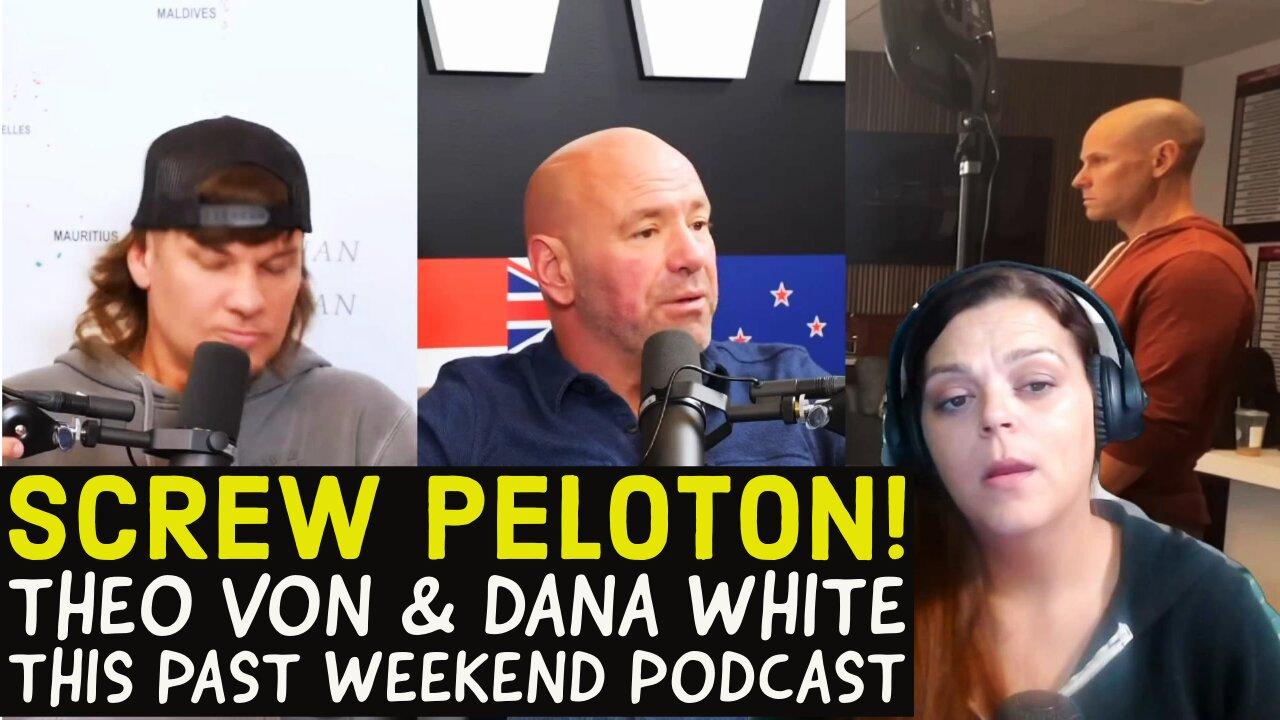 Theo Von & Dana White  ~  The Peloton Incident  ~  REACTION  ~ It's funnier than it should be! 😂