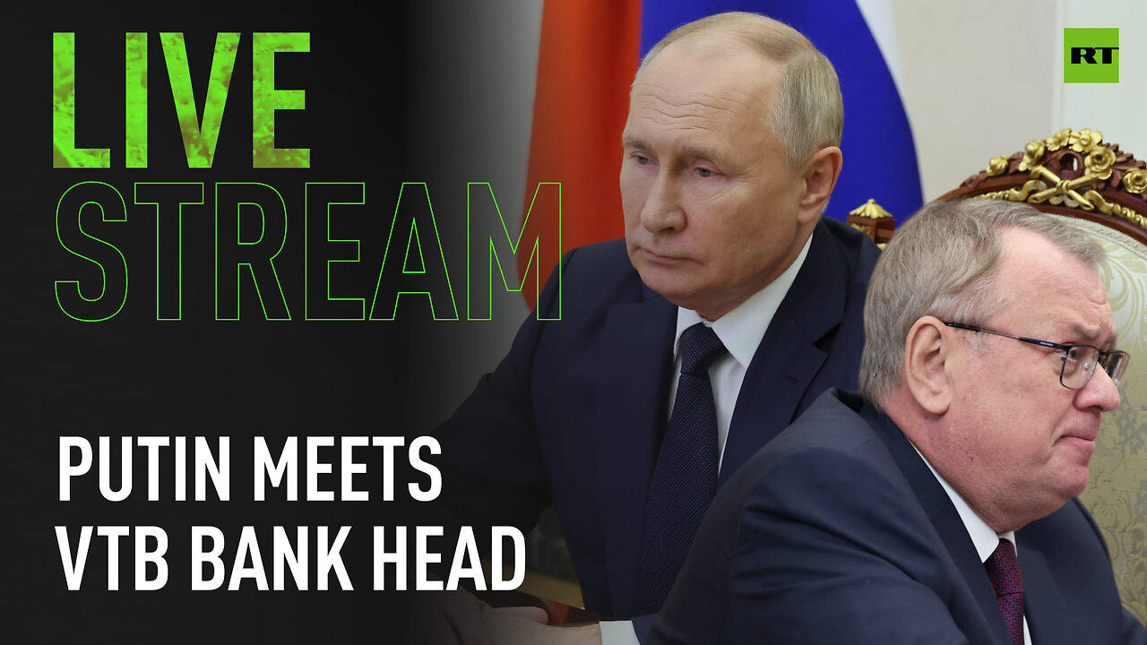 Putin holds meeting with head of the VTB Bank