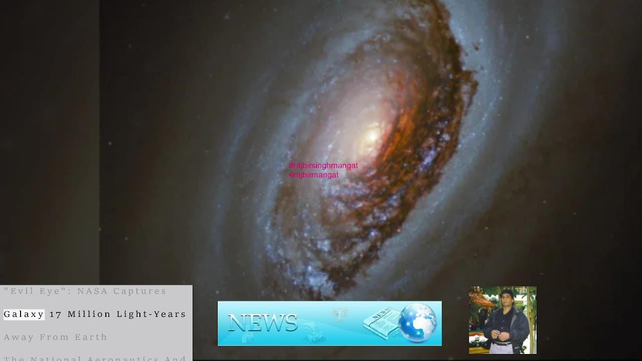 "Evil Eye": NASA Captures Galaxy 17 Million Light-Years Away From Earth
