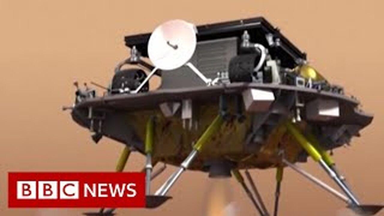 China lands its Zhurong rover on Mars - BBC News