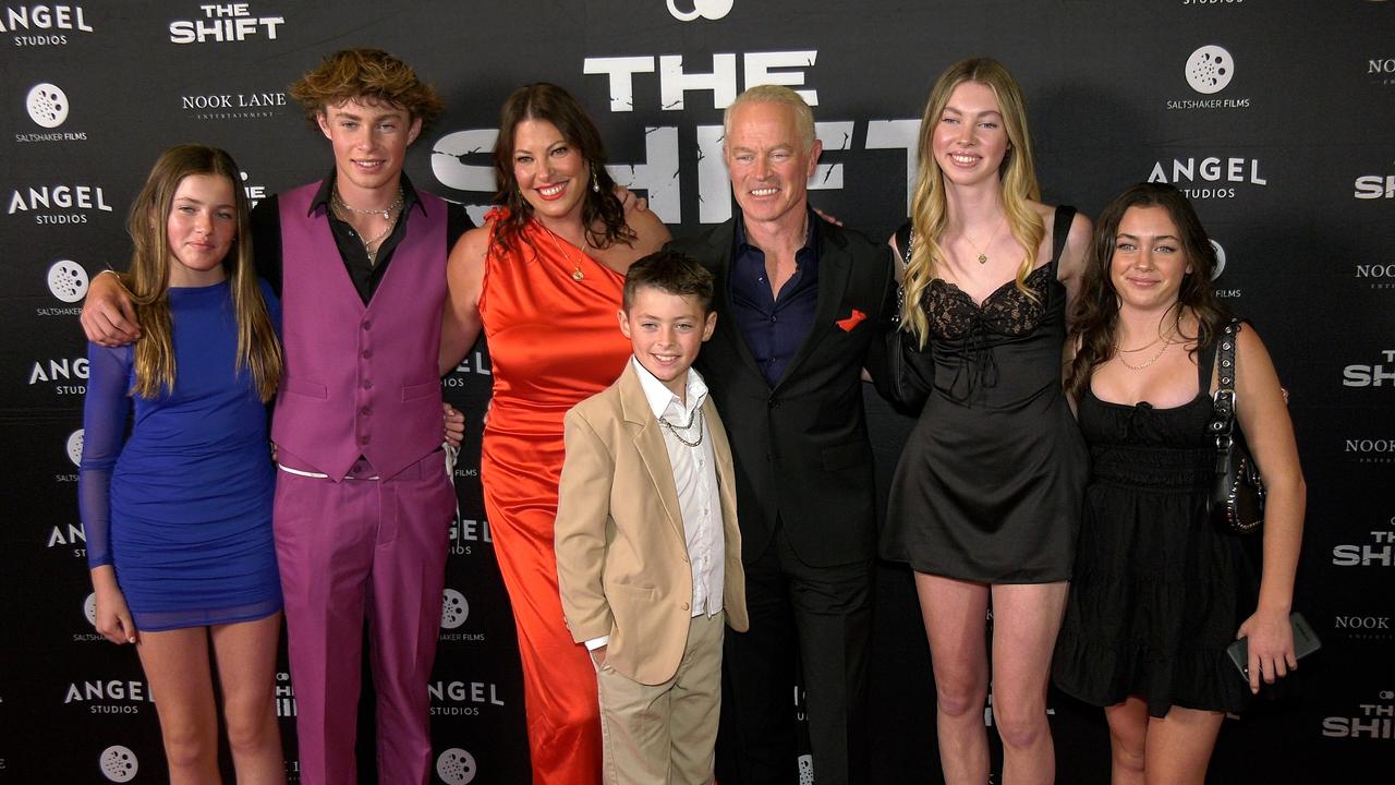 Neal McDonough 'The Shift' Los Angeles Premiere Red Carpet with his Family