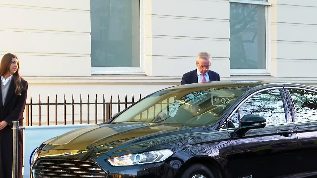 Michael Gove arrives at Covid Inquiry