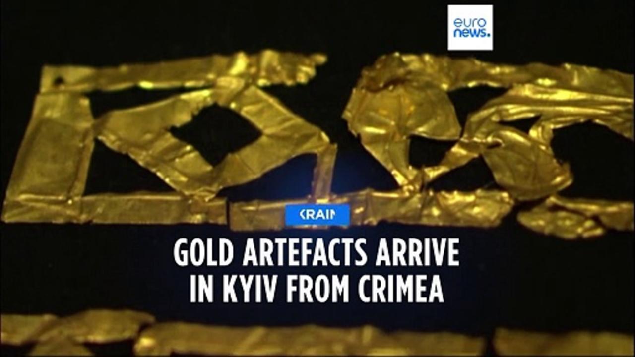 Ancient Crimean treasures return to Ukraine following a near decade-long ownership dispute