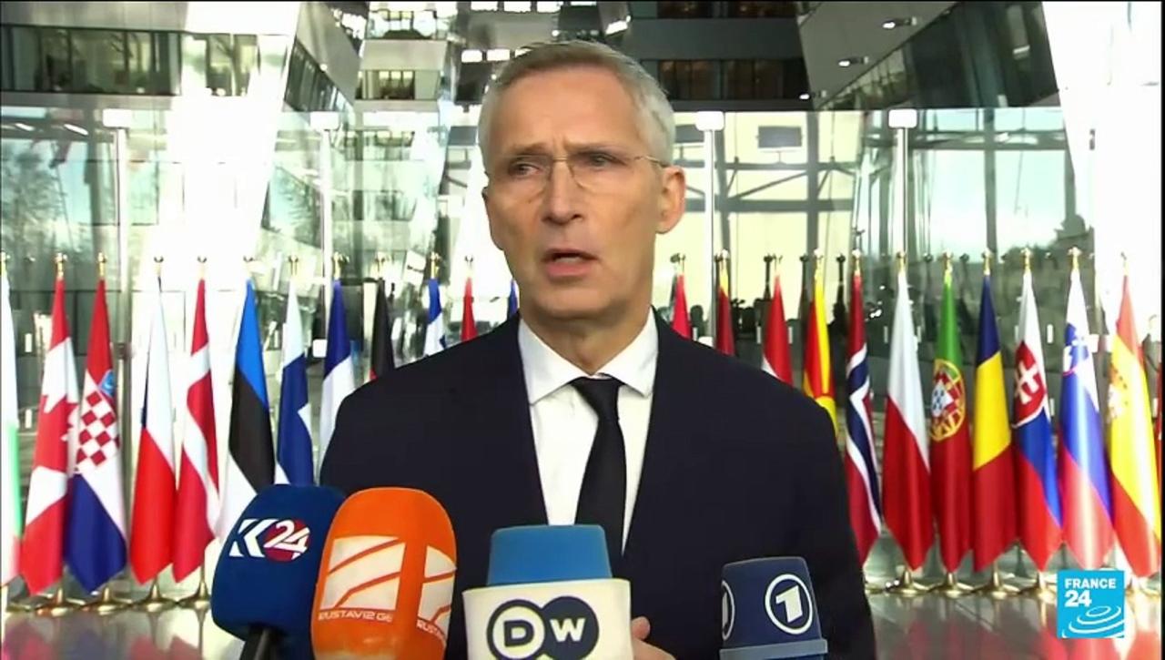 Stoltenberg urges NATO allies to 'stay the course' on Ukraine