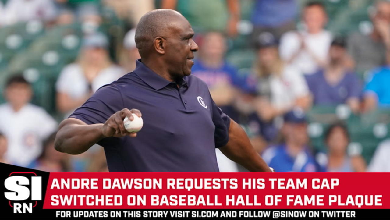 MLB’s Andre Dawson Requests Team Cap Switched On Hall of Fame Plaque