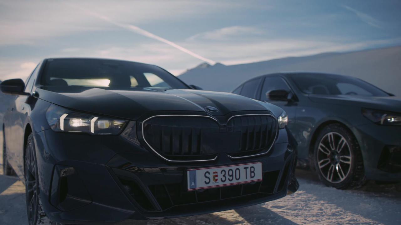 BMW i5 + 5 series - Driving experience in the heart of the Austrian Alps