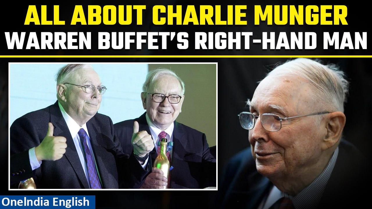 Charlie Munger, investing genius & Warren Buffett's longtime business partner, dies at 99 | Oneindia