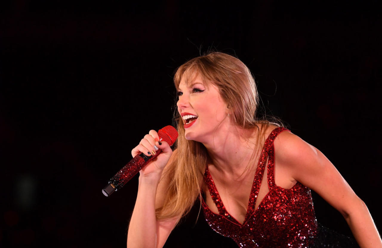 Taylor Swift has thanked her 'touring family' after wrapping her final 'Eras' show of the year