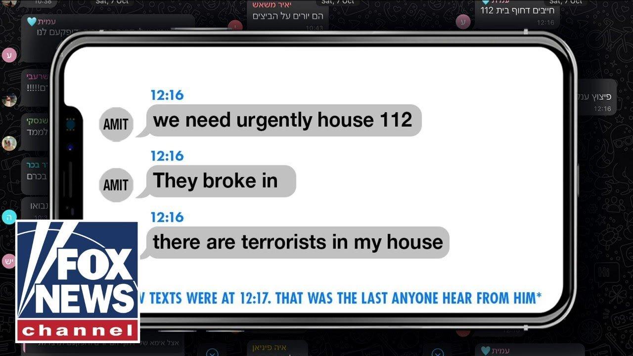 Kidnapped Israeli teen's CHILLING texts revealed: 'Terrorists in my house'