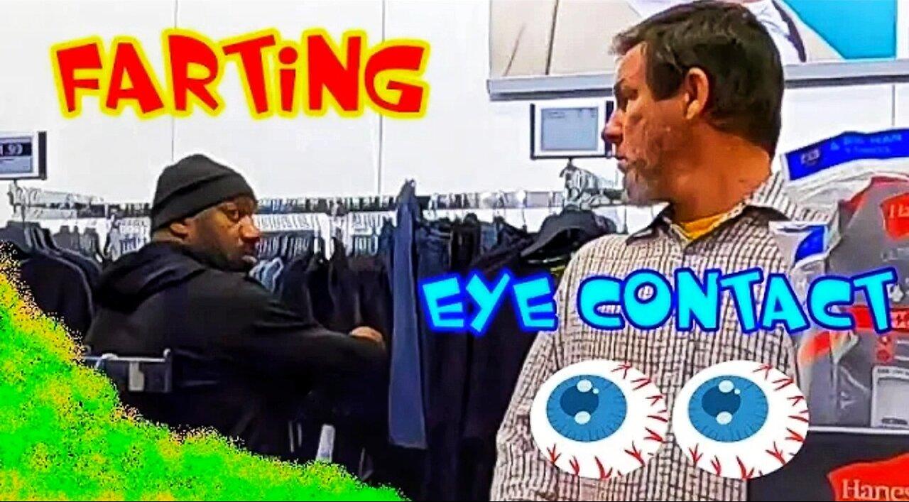 FARTING with EYE CONTACT!!! Wet Fart Prank)  (Funny