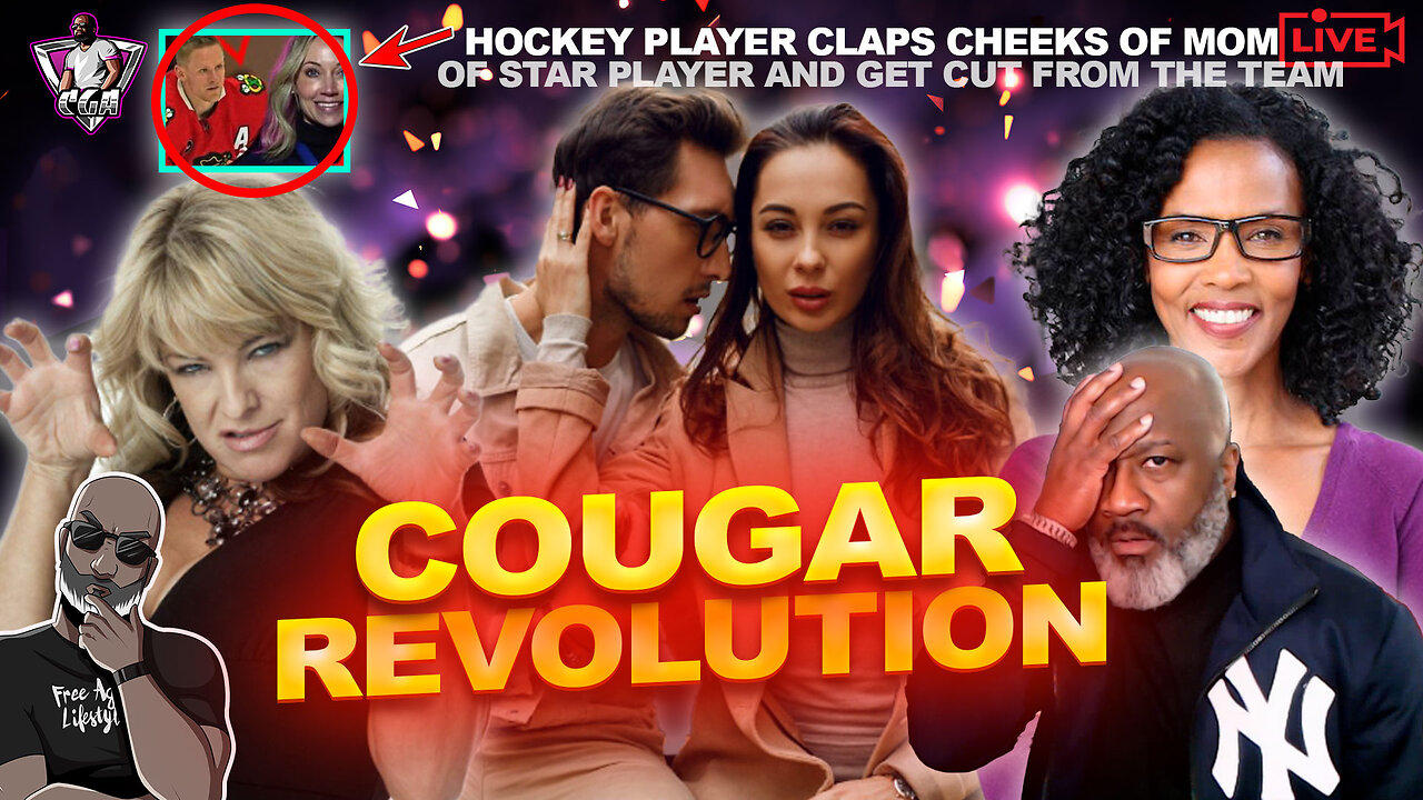COUGAR REVOLUTION: Do Young Men Stand A Chance Against Predatory Woman? | Hockey Player Sleeps W/Mom