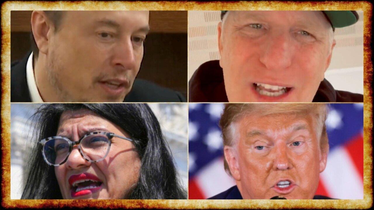Elon Visits Netanyahu, Rapaport UNGLUED, Donor Offers $20M to Oust Tlaib, Trump-Israel Collusion?