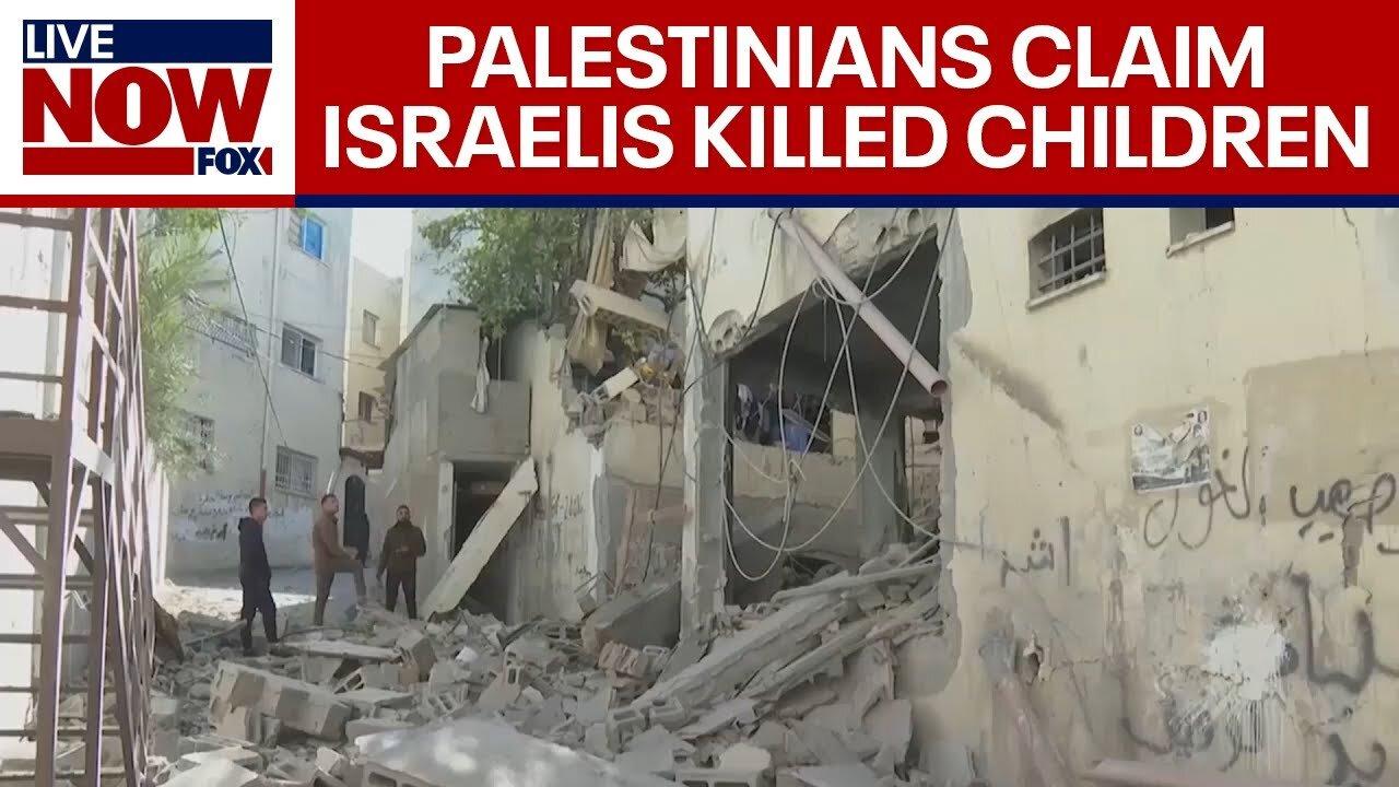Palestinians claim Israel troops killed children | LiveNOW from FOX