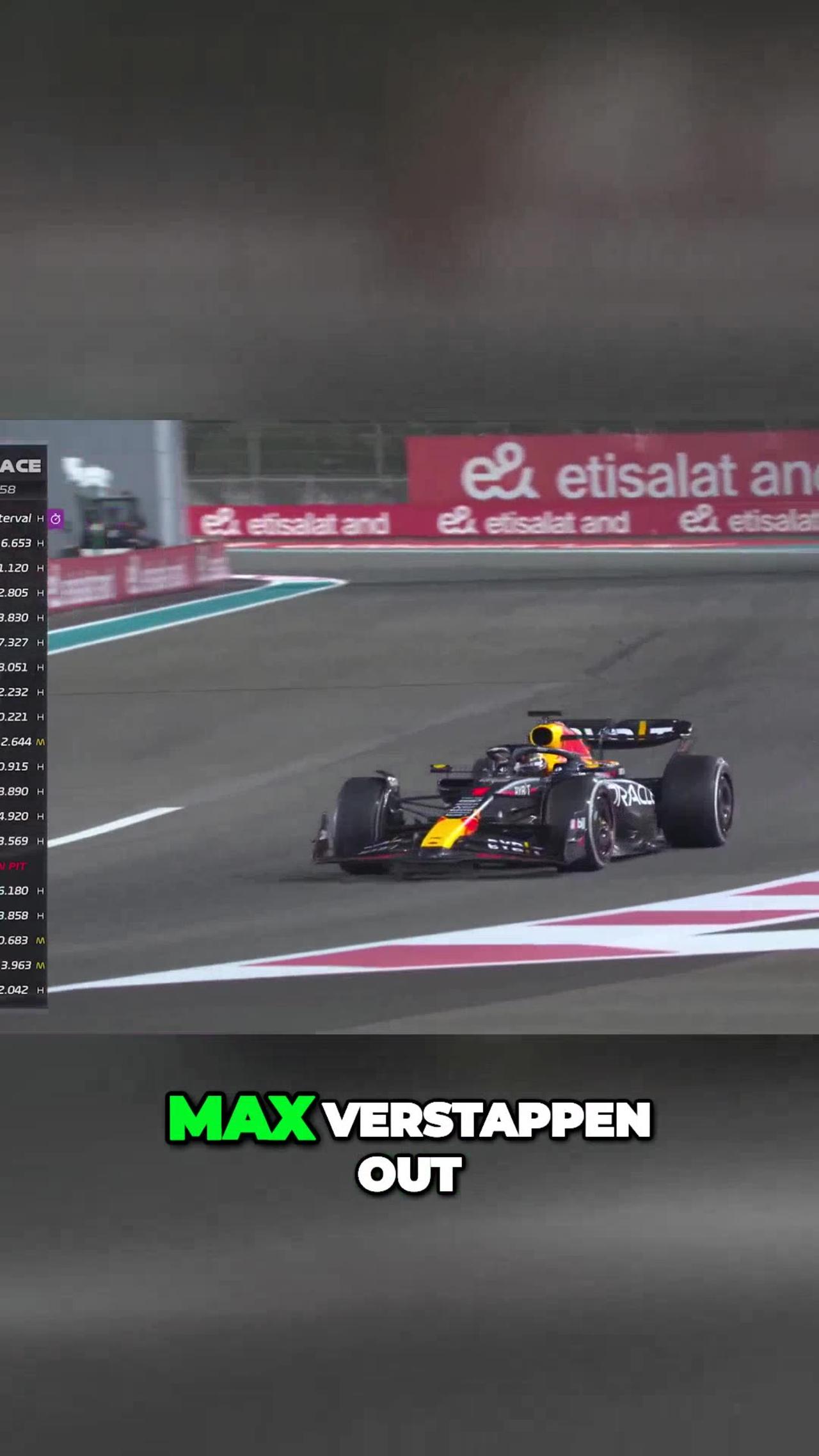 Hamilton's  Overtake at Abu Dhabi Grand Prix PT1