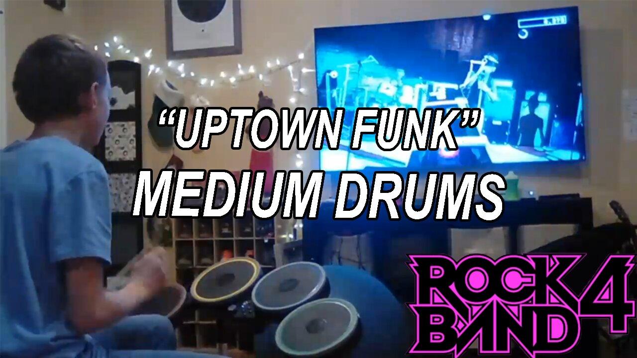 "Uptown Funk" by Mark Ronson ft. Bruno Mars - Medium Drums RB4 - MattWonderMusic