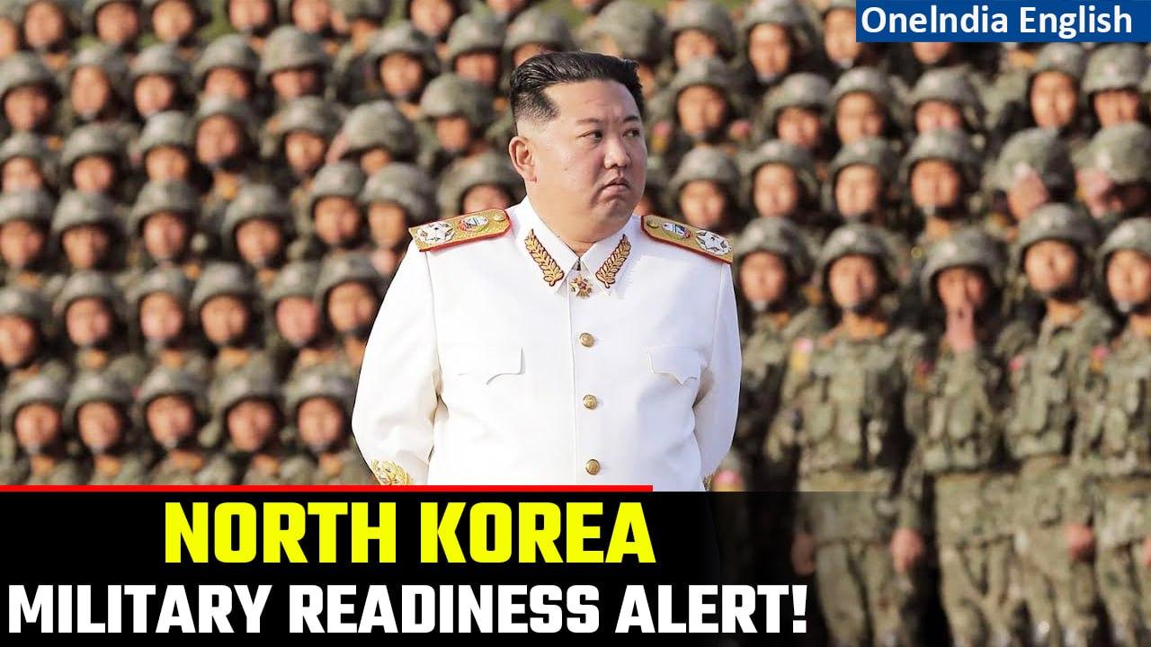 North Korea's Kim Jong-un Issues Military Readiness Warning Against Any 'Provocation' |Oneindia News