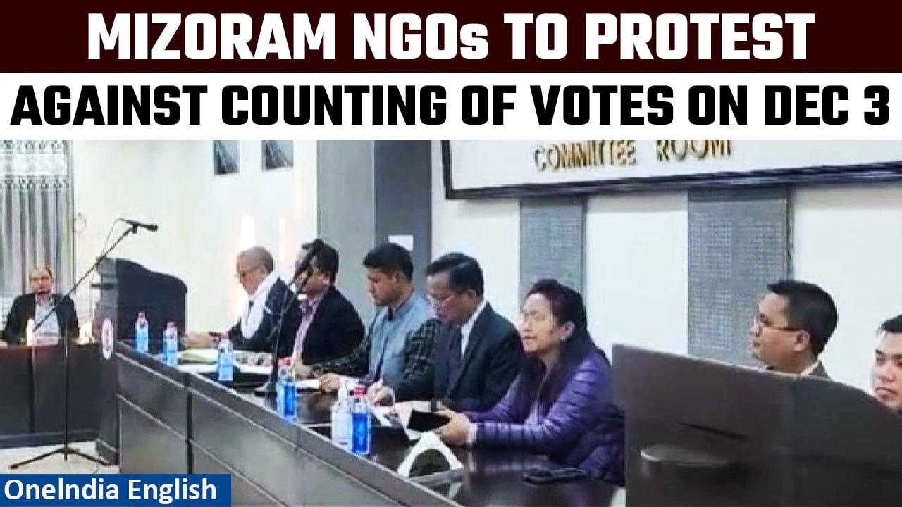 Mizoram: NGOs to hold protests on December 1 to demand rescheduling of vote counting date | Oneindia