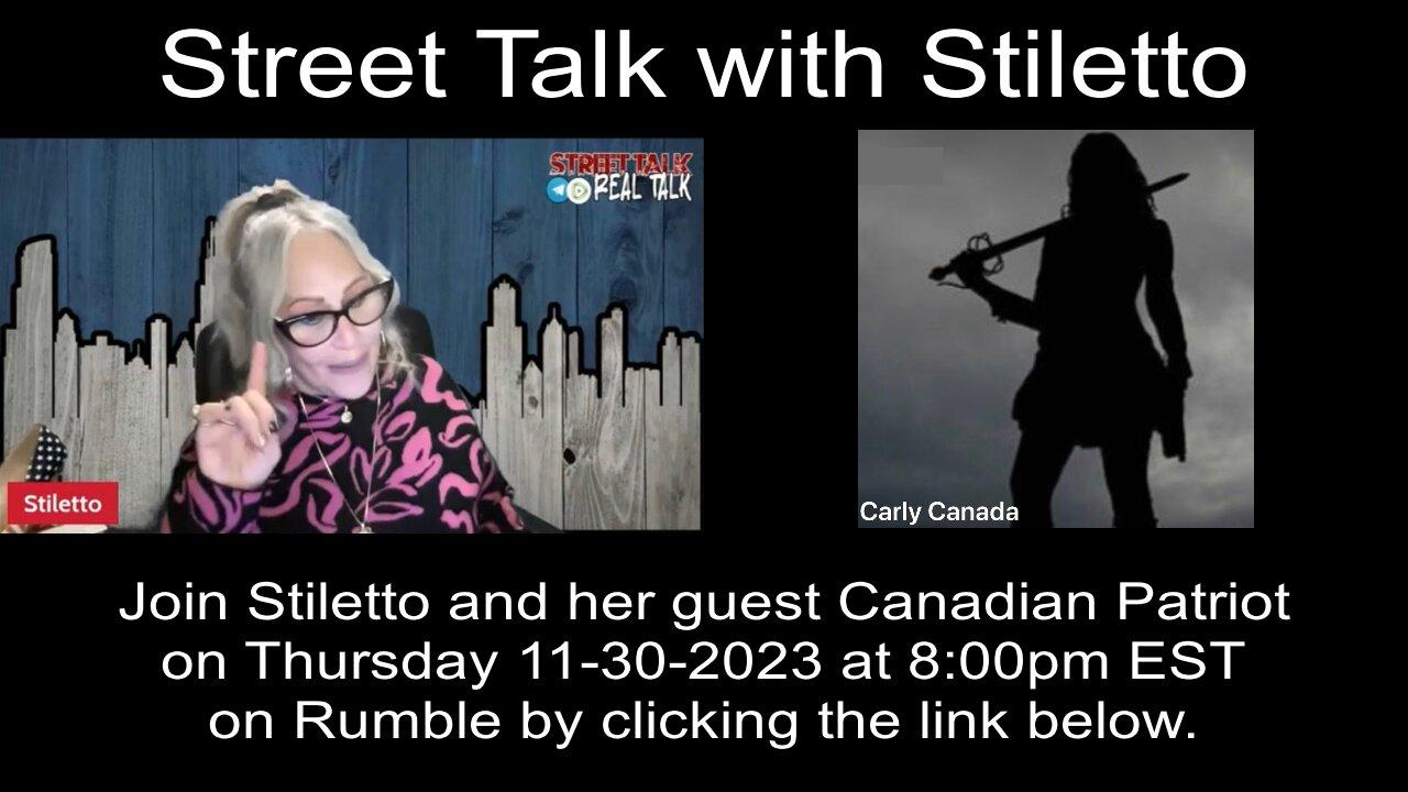 Street Talk with Stiletto 11-30-2023