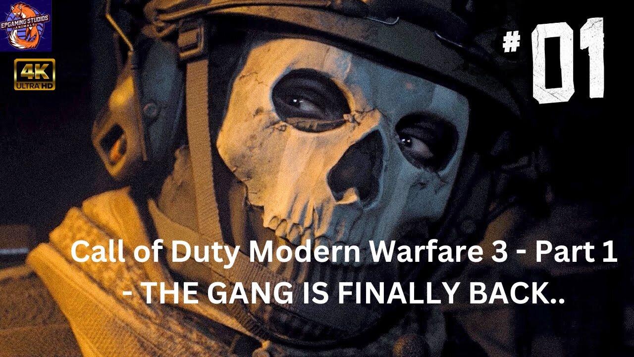Call Of Duty Modern Warfare 3 Walkthrough Part 1 - All Boss Fights