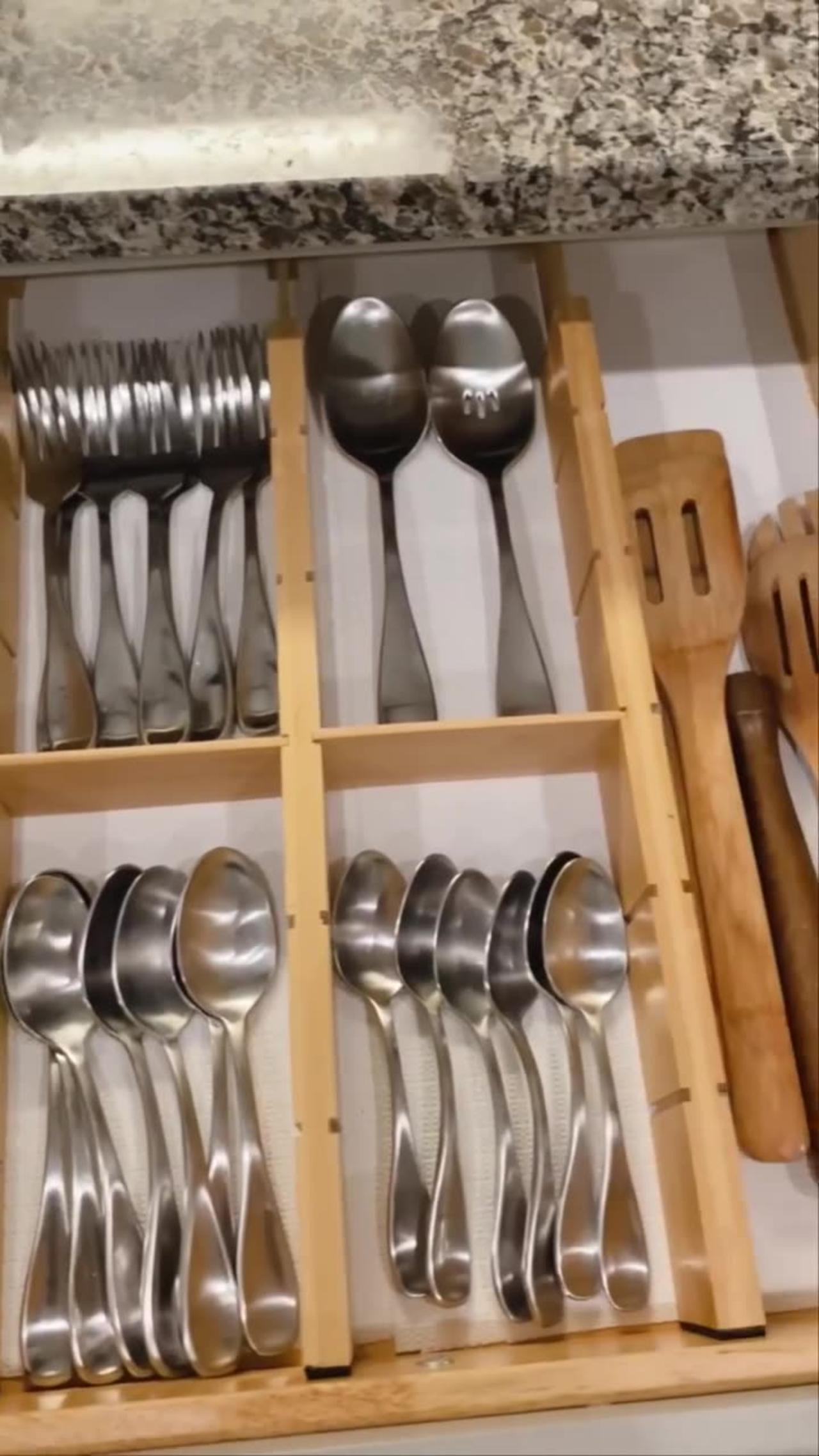 Organize Kitchen Utensils in the drawer easily! One News Page VIDEO