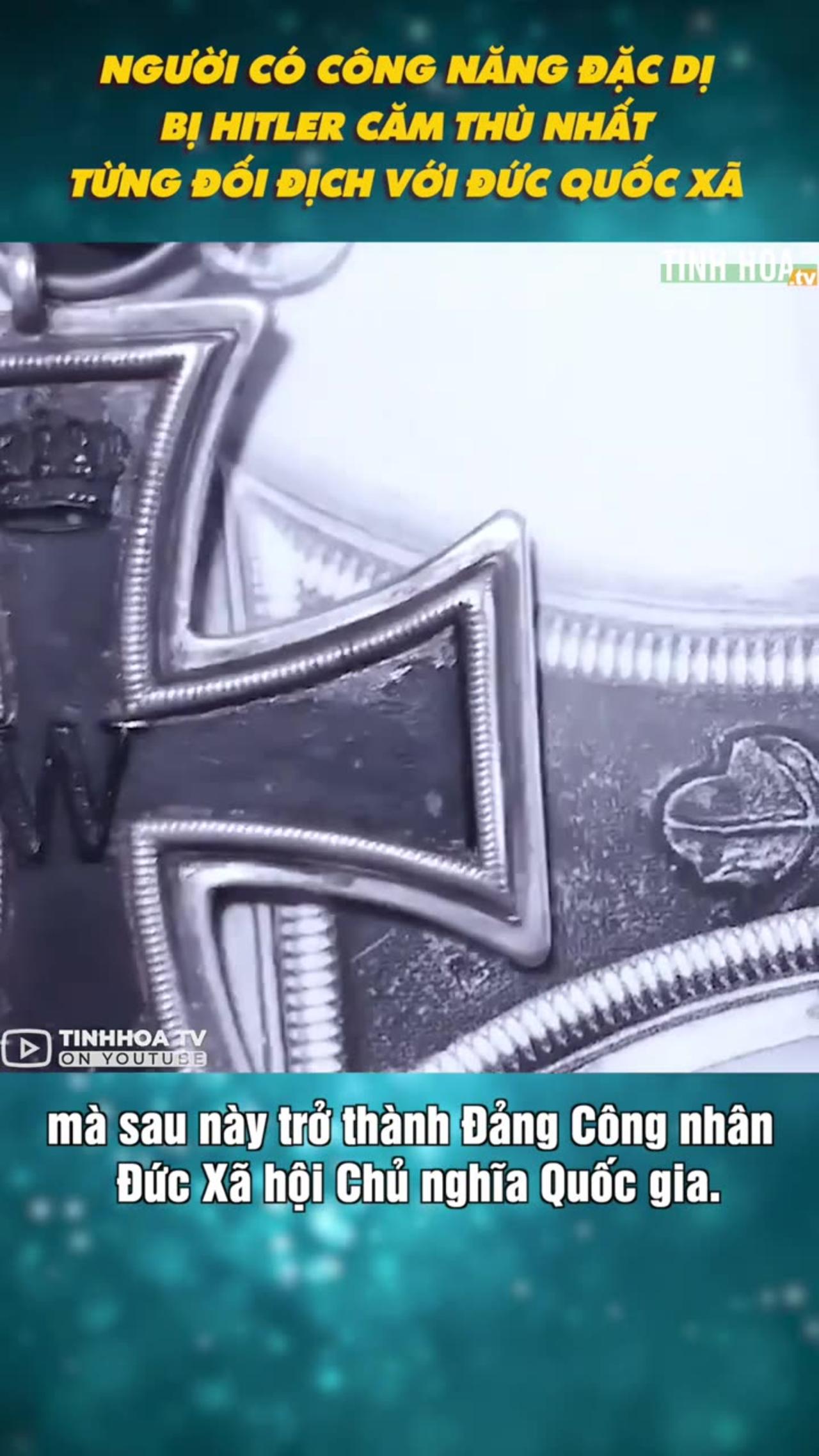 Người có công năng đặc dị bị Hitler căm thù nhất, từng đối địch với Đức Quốc xã