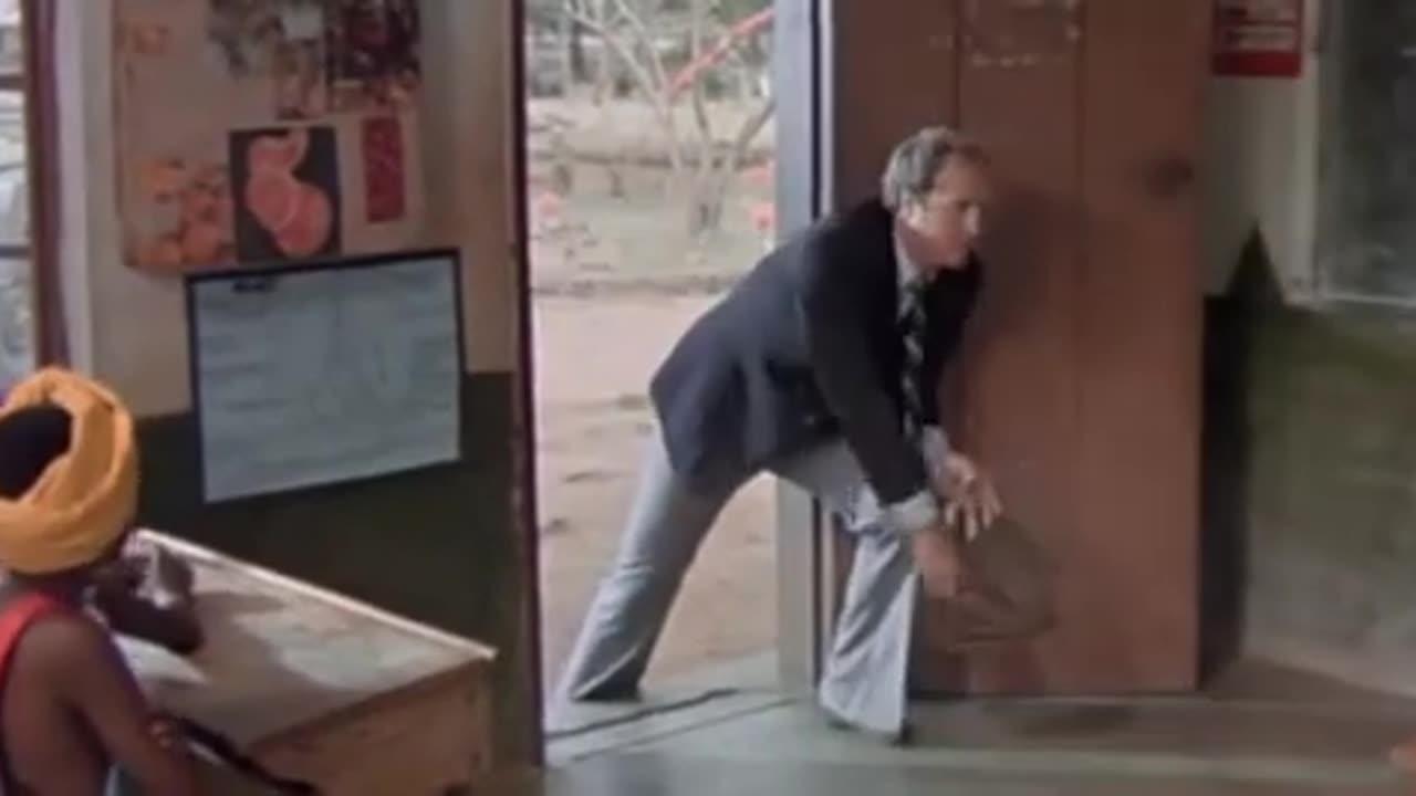 The Gods Must Be Crazy 1980 -  Class Room funny Scene. ( 266 X 640 )