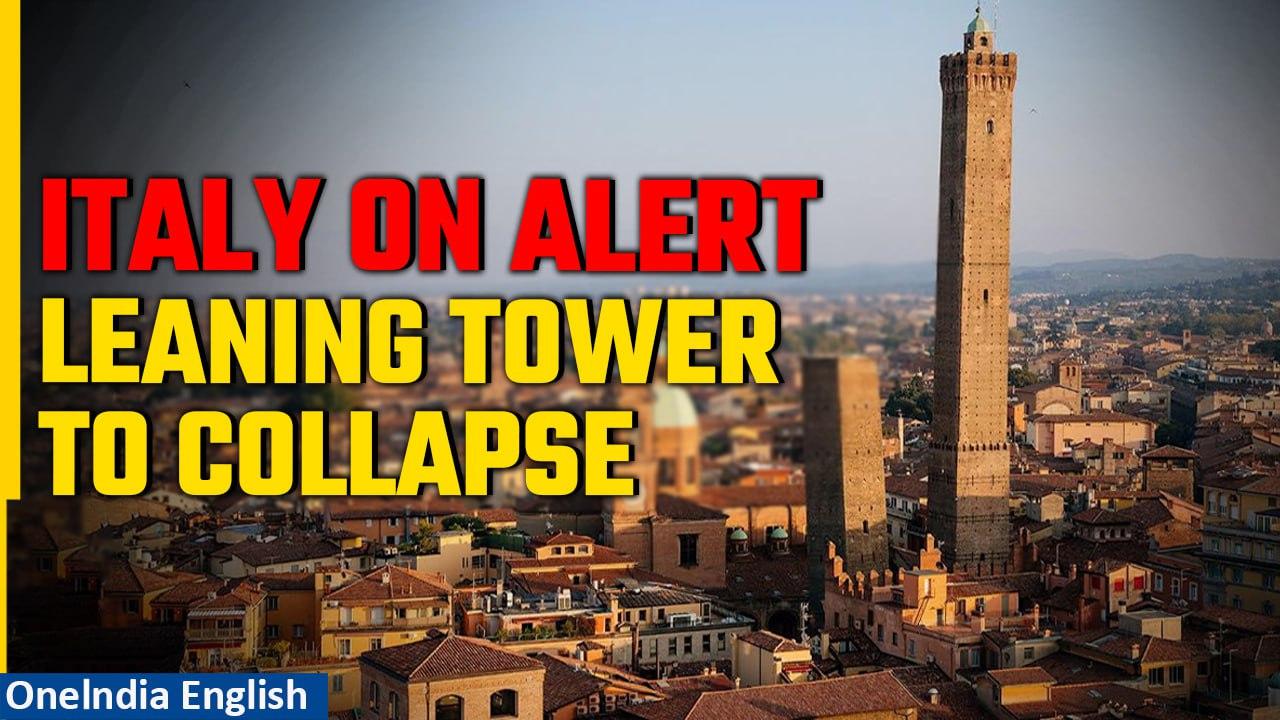 Italian Town in Panic Over Impending Collapse of 'Leaning Tower’ | Oneindia News
