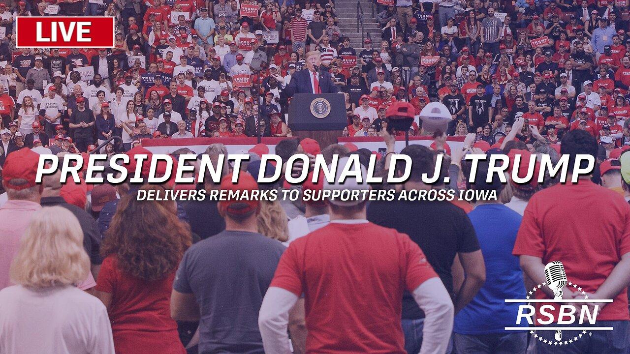 President Trump to campaign in the Iowa cities of Ankeny and Cedar Rapids - 12/2/23
