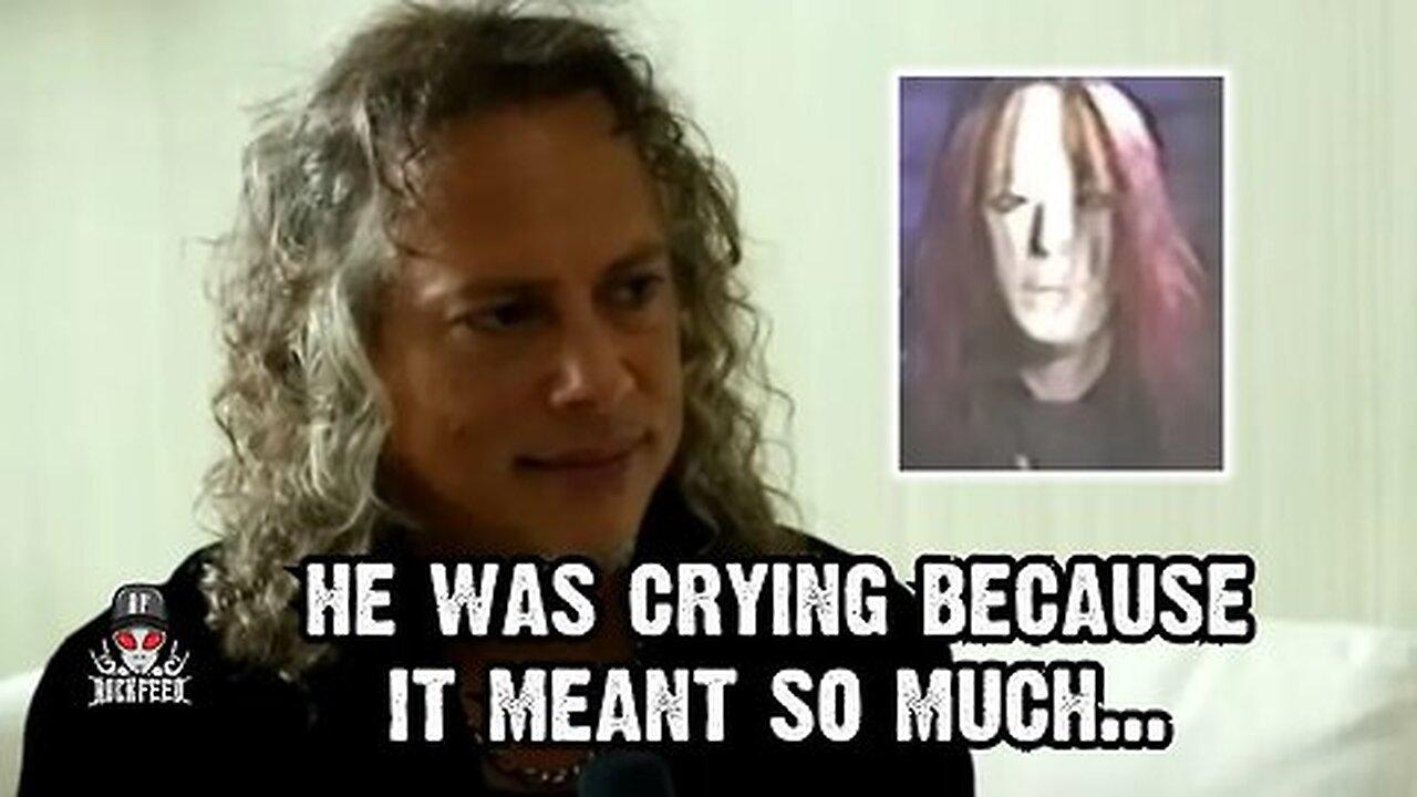 Kirk Hammett's Emotional Story About Joey Jordison and Metallica Rock Feed