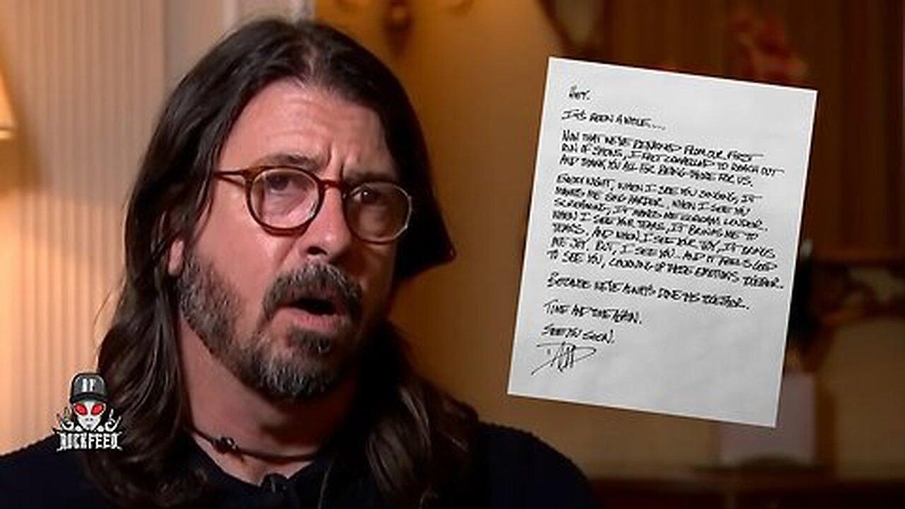 Dave Grohl Writes Heartfelt Letter to Foo Fighters Fans Rock Feed