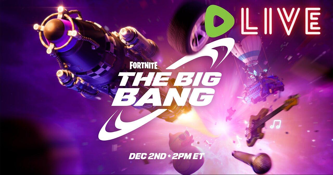 [LIVE] Fortnite BIG BANG EVENT | Happy Saturdayyy!