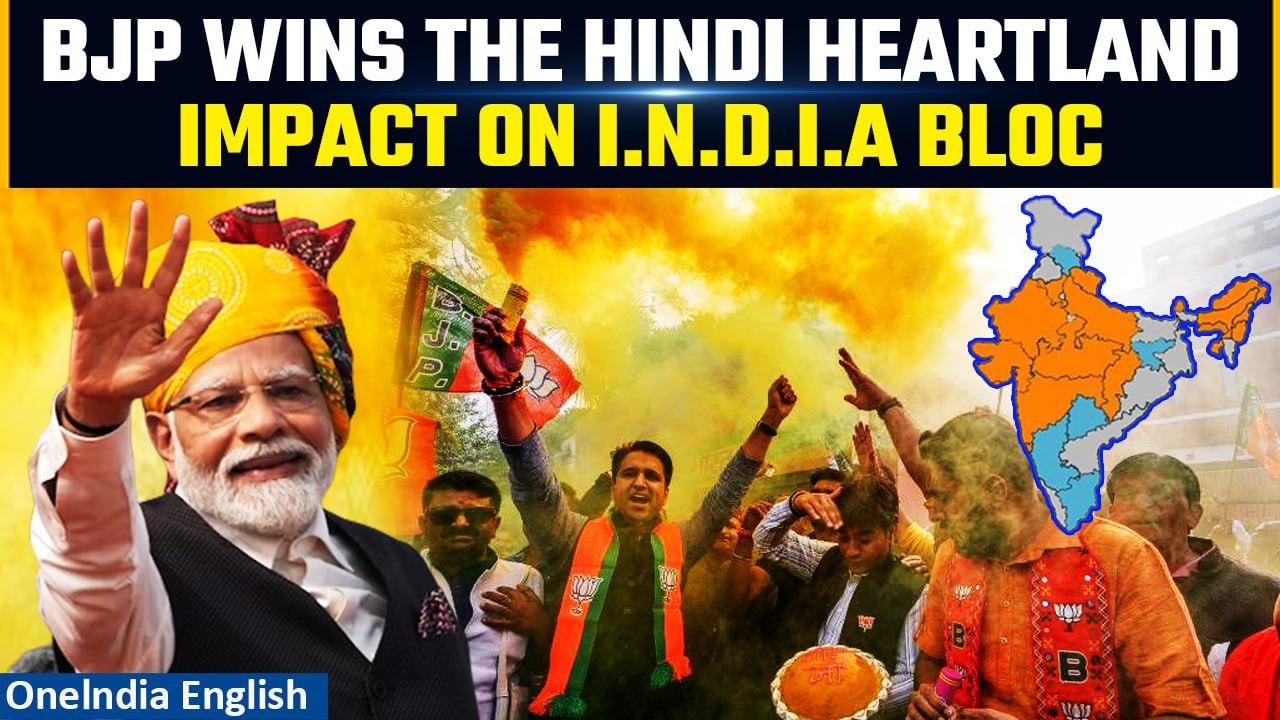 Election Results 2023: Saffron party wins Hindi heartland | What led to Congress’s loss | Oneindia