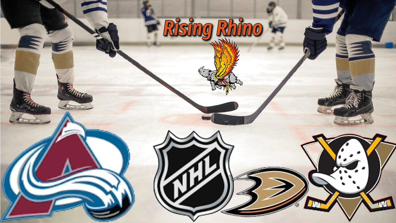 Colorado Avalanche vs Anaheim Ducks Watch Party, LIVE REACTION, and Play by Play