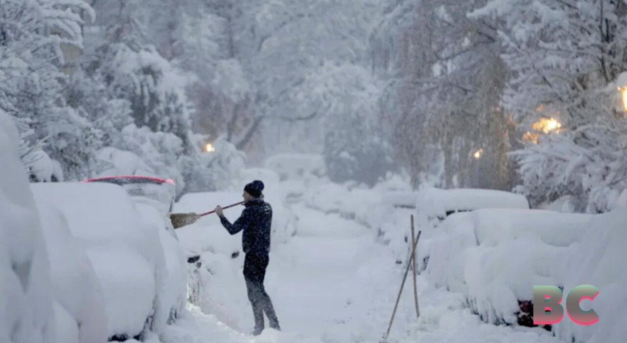 Travel chaos worldwide as heavy snow blankets European cities