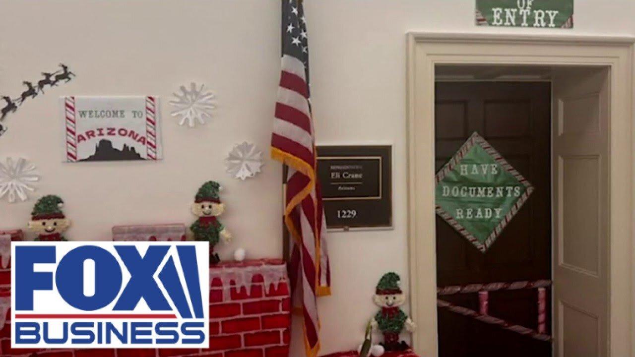 Democrats 'triggered' by GOP lawmaker's Christmas decor: Rep. Eli Crane