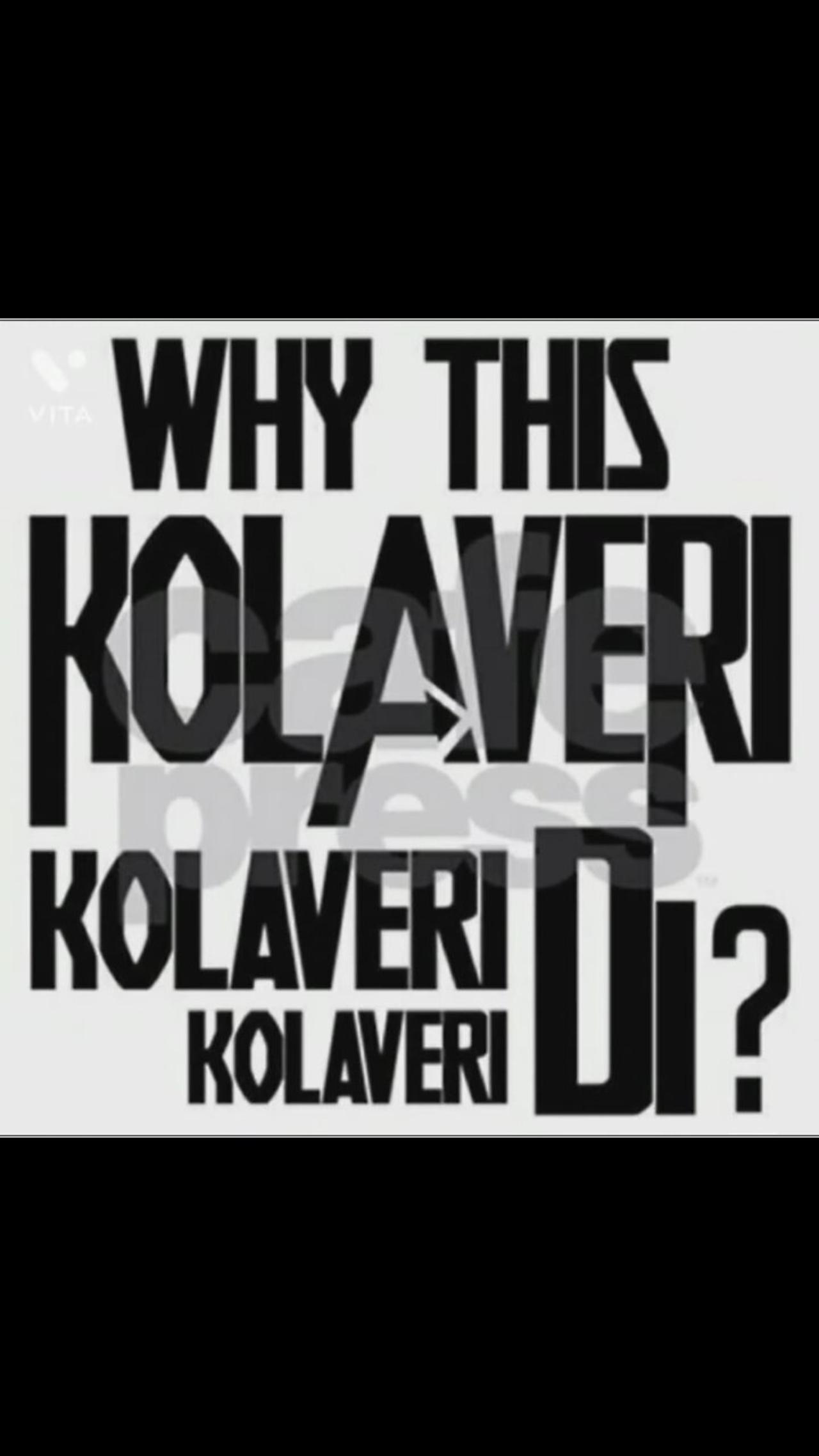 Why this kolaveri di | Dhanush | Shruthi Hassan | Lyrics