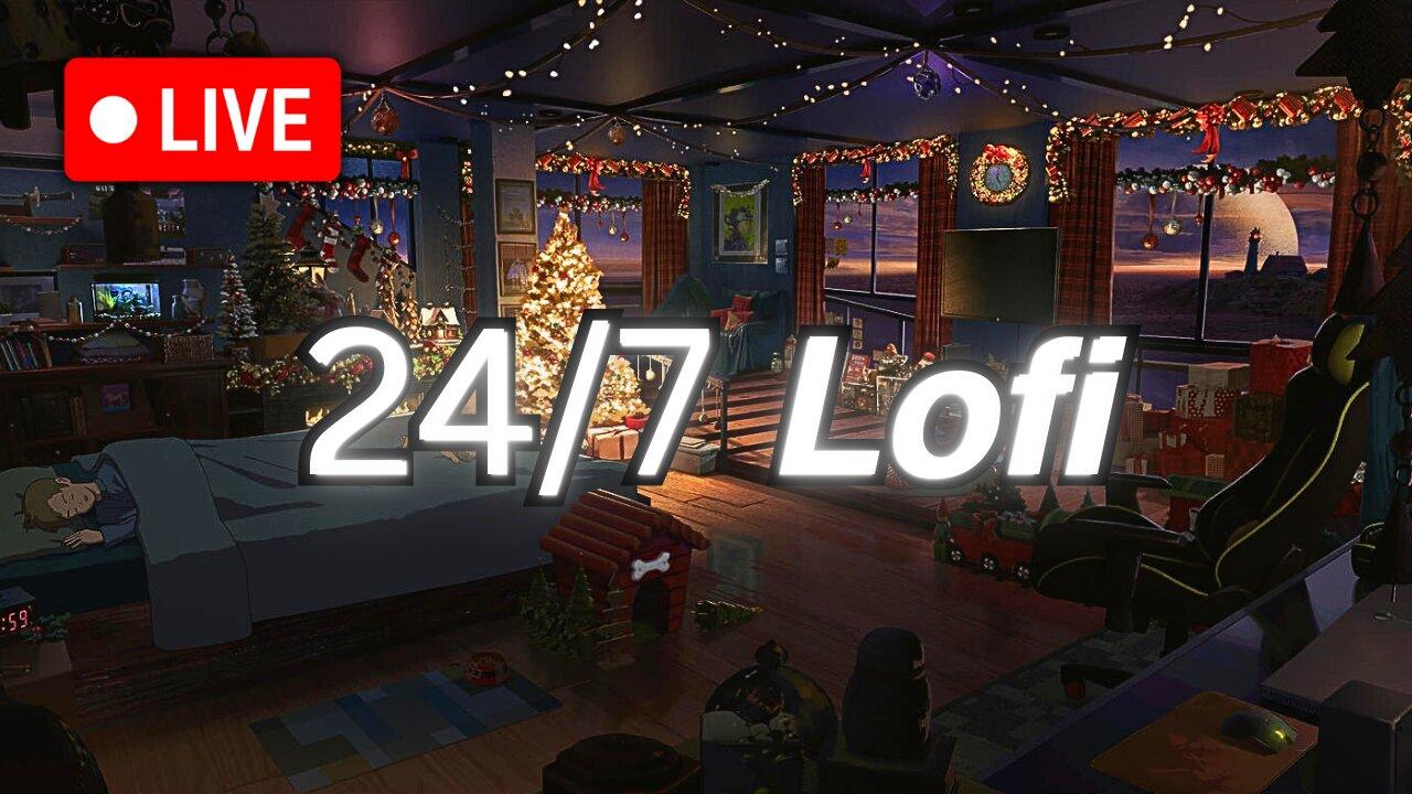24/7 🎄 𝙘 𝙝 𝙧 𝙞 𝙨 𝙩 𝙢 𝙖 𝙨  𝙡 𝙤 𝙛 𝙞 🎄 ~ relaxing holiday vibes🎵 / s l e e p / s t 