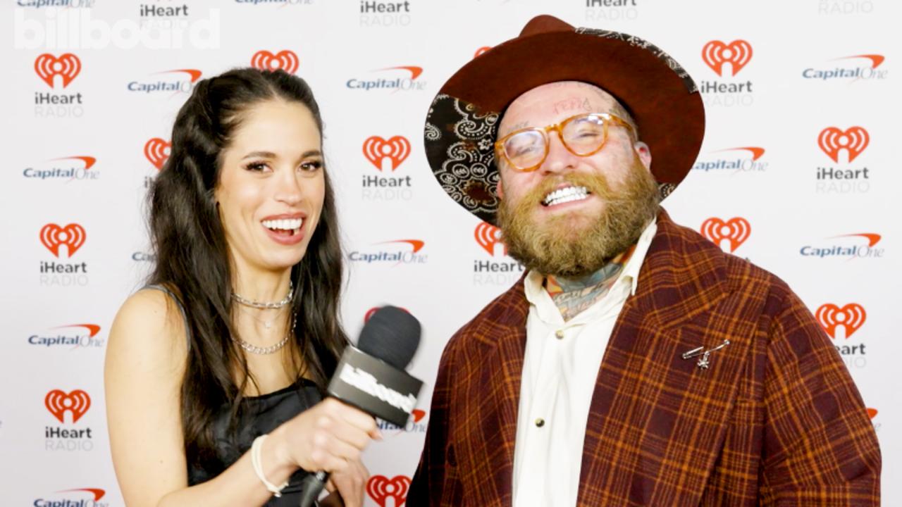 Teddy Swims Talks Working With Meghan Trainor and Maren Morris, Success of 'Lose Control' & More | Jingle Ball 2023
