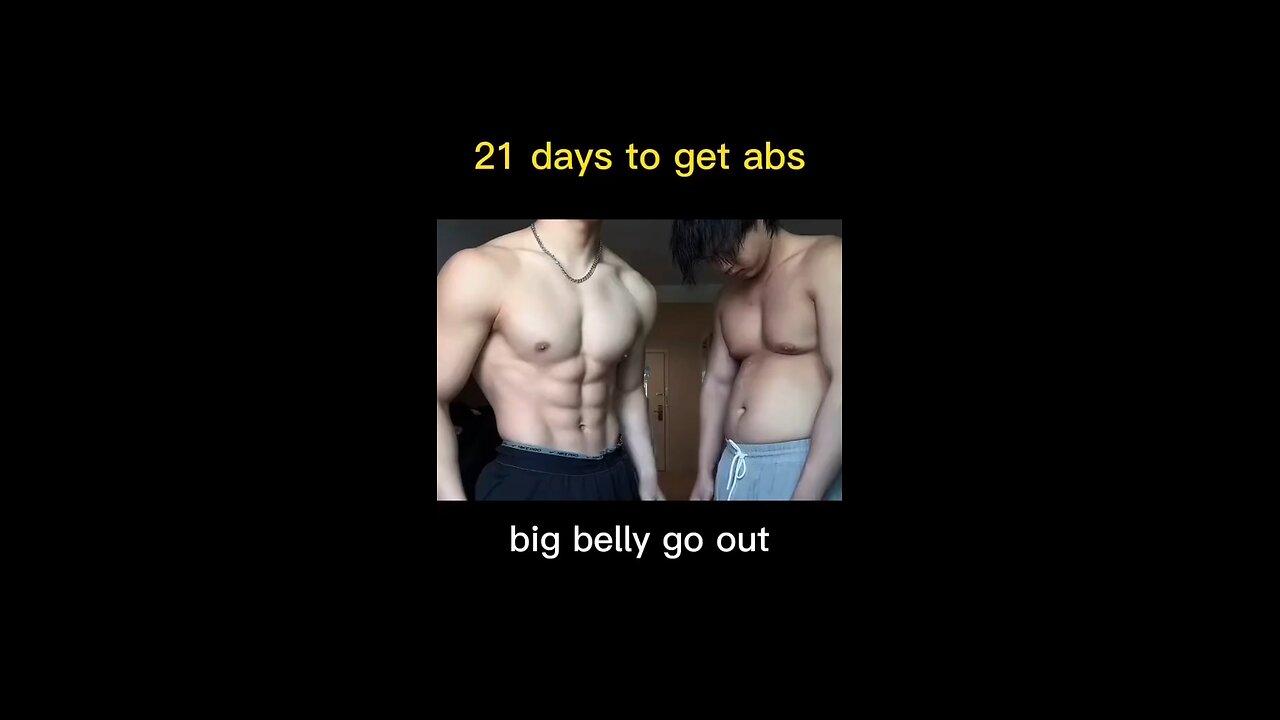 21 days to get abs