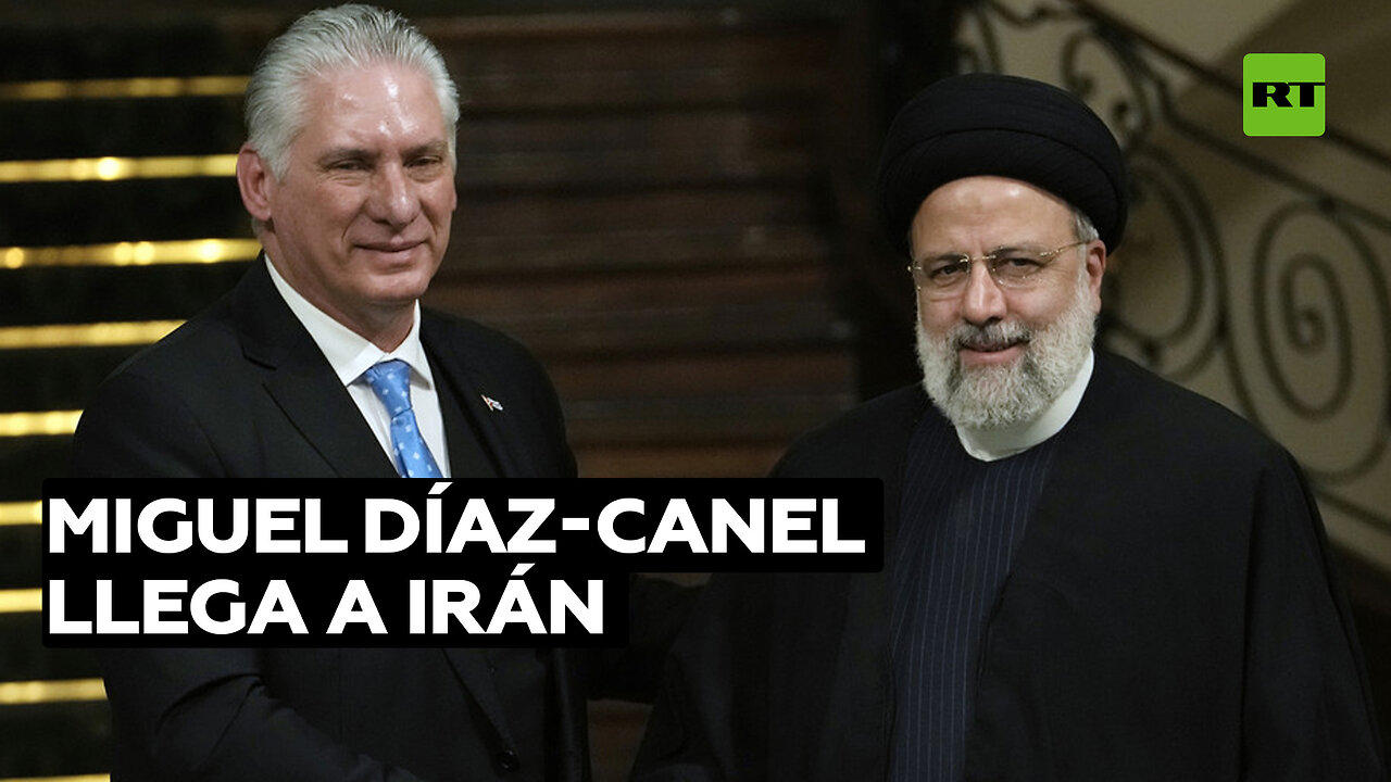 Miguel Díaz-Canel llega a Irán, la primera visita de un líder cubano en 22 años