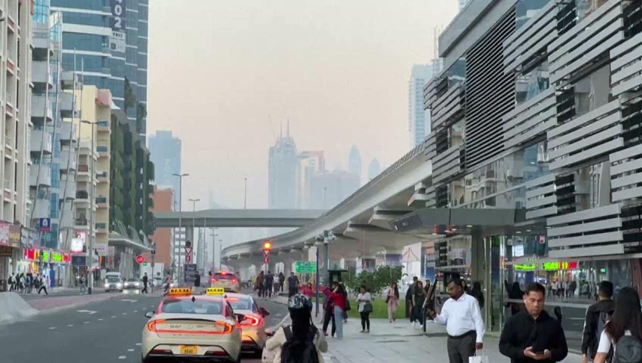 Haze engulfs Dubai as COP28 climate talks get underway