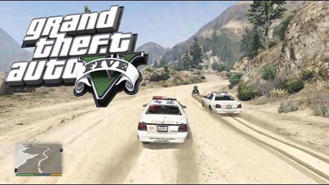 GTA 5 Crazy Police Pursuit Driving Police car - One News Page VIDEO