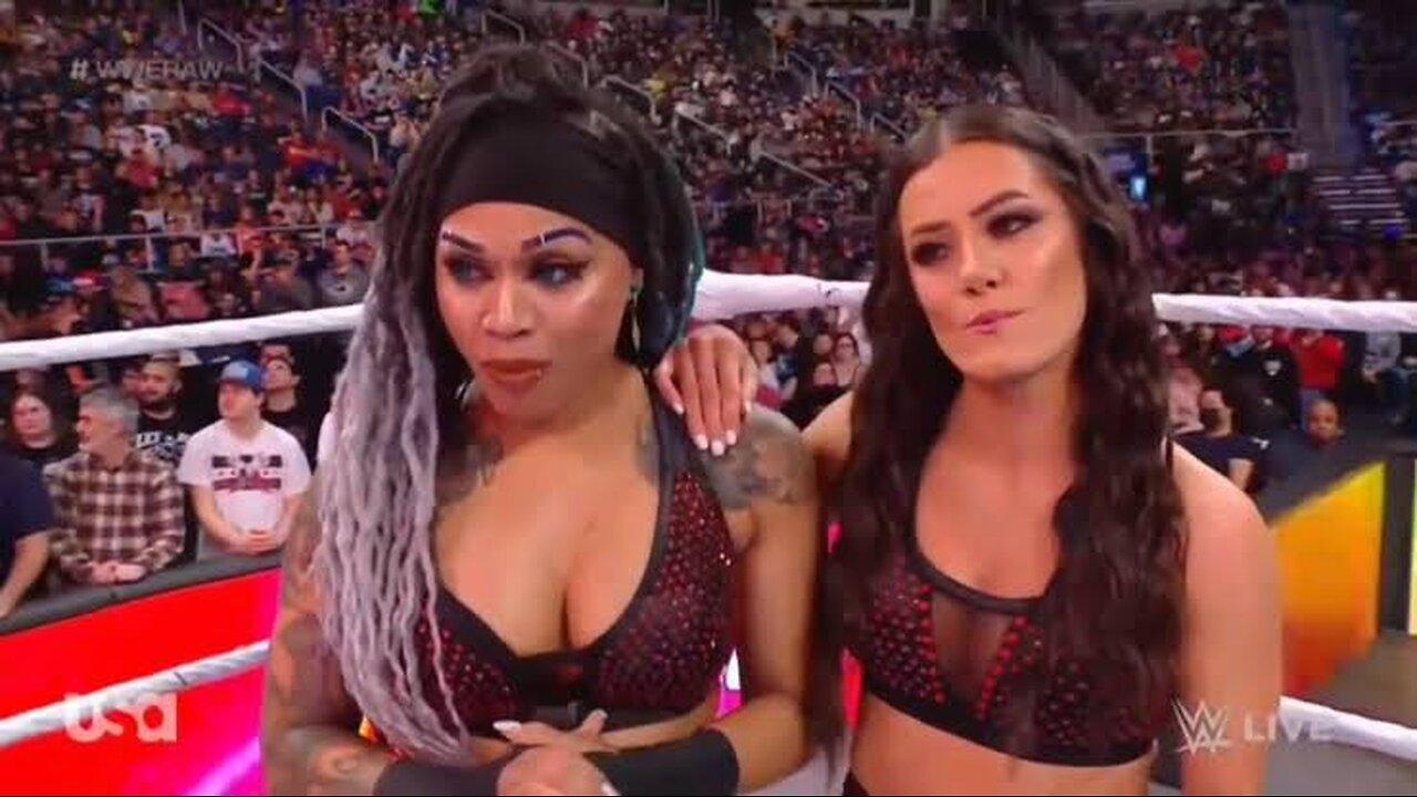 Kayden Carter and Katana Chance vs. Natalya and Tegan Nox - WWE Raw Highlights Today -#viral