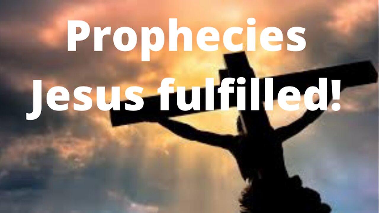 Prophecies Jesus Christ Fulfilled - One News Page VIDEO