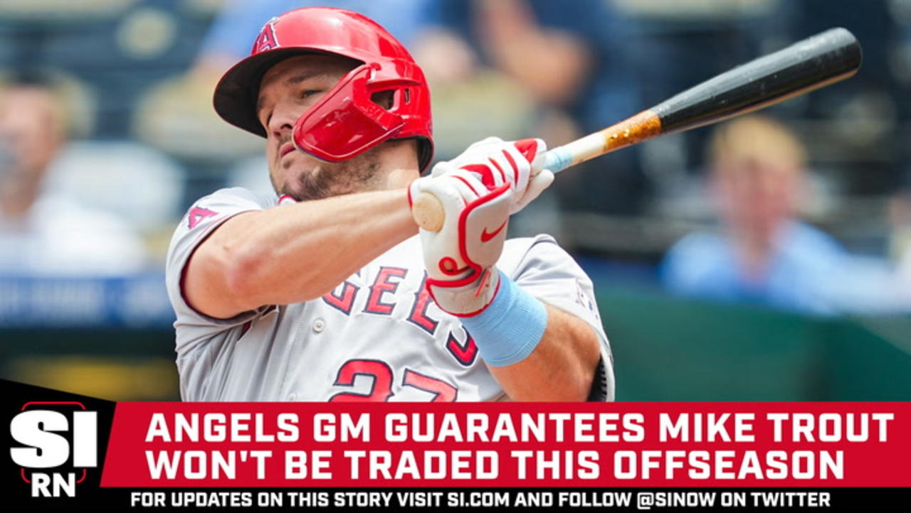Angels GM Guarantees Mike Trout Won't Be Traded This Offseason