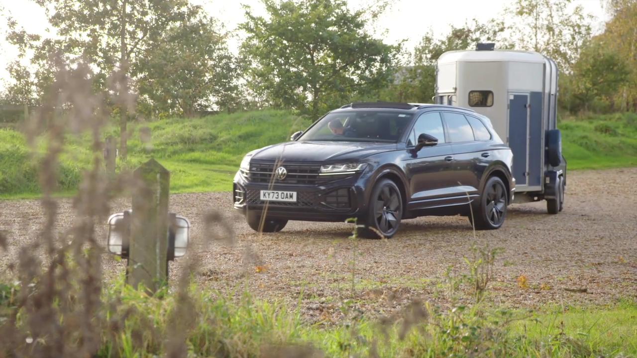 The new Volkswagen Touareg Trailer Assist