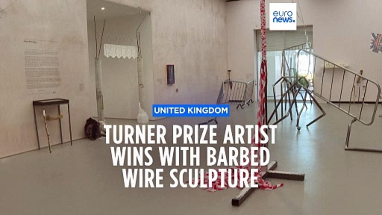 Jesse Darling wins Turner Prize 2023 with 'delirious' everyday objects