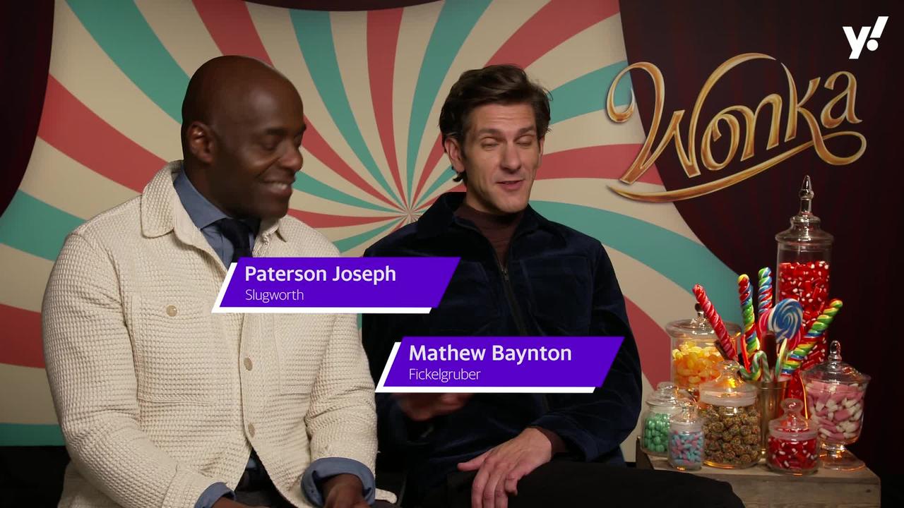Mathew Baynton's experience on Horrible Histories helped prepare him for Wonka's musical numbers