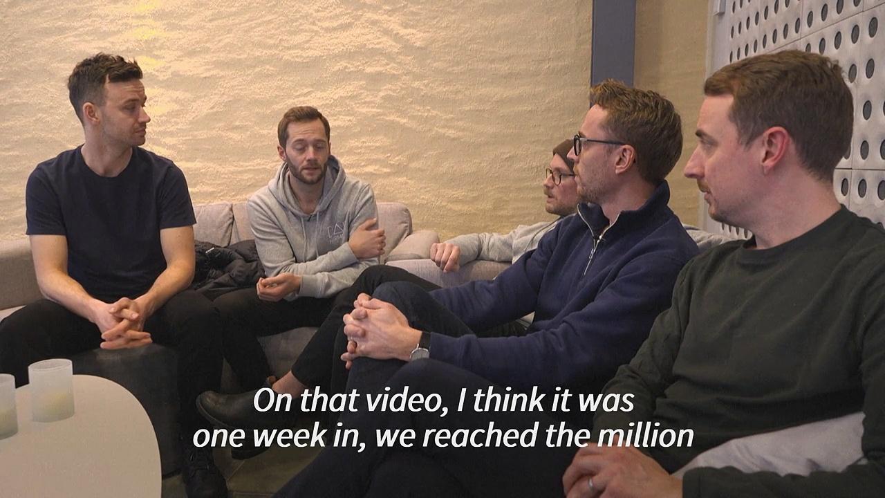 'Daddy cool' Swedish dad boyband goes viral